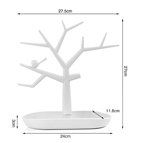 1pc Pendientes Anillos De Los arboles De La Joyeria Soporte De Exhibicion Del Estante Del Organizador Del Sostenedor Espectaculo