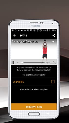 30 Day Kettlebell Swing Challenge