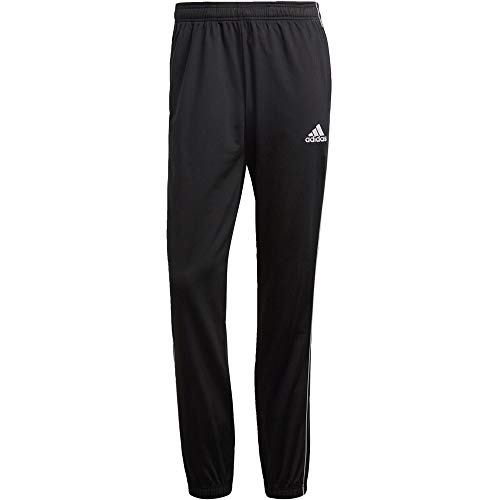 adidas CORE18 PES PNT Pantalones de Deporte, Hombre, Negro/Blanco, L