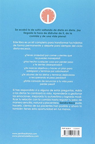 Adiós a las dietas: Un método integral para equilibrar tu peso para siempre (Salud y Bienestar)