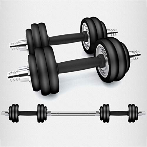 AILI Mancuerna Mancuernas Dumbbell Dumbbells Electrochapada con Mancuernas Set Mancuernas Ajustables Peso Set Barra Conector for Gimnasio en casa Entrenamiento de Culturismo Mancuernas Dumbbells