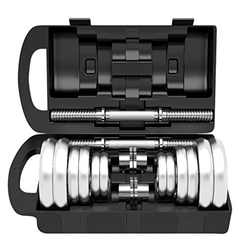 AILI Mancuerna Mancuernas Dumbbell Dumbbells Electrochapada con Mancuernas Set Mancuernas Ajustables Peso Set Barra Conector for Gimnasio en casa Entrenamiento de Culturismo Mancuernas Dumbbells