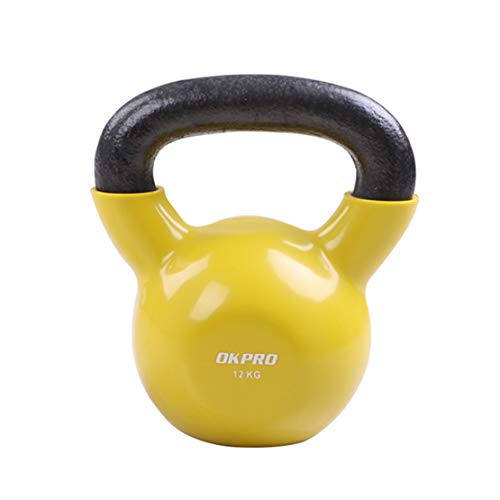 AKT Kettlebell Campana de la Caldera Profesión Entrenamiento Muscular Equipamiento Deportivo para el Hogar Pesas de Gimnasia Entrenamiento de Fuerza de Levantamiento de Pesas,6kg