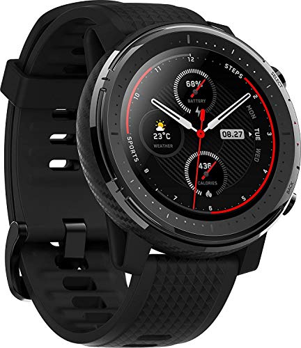 Amazfit Stratos 3 Smartwatch Fitness | 19 Modos Deportivos| 3 Modos GPS | 70 días Batería (Ahorro) | Sensor BioTracker | Notificaciones Inteligentes | GPS Globass Beidou & Galileo (Profesional)