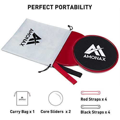 Amonax Core Sliders (Rojo)