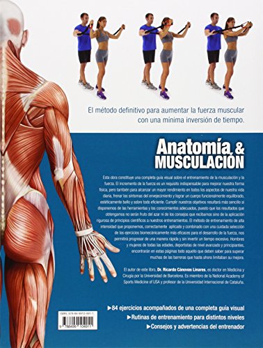 Anatomía & Musculación. Guía visual completa (Color) (Deportes)