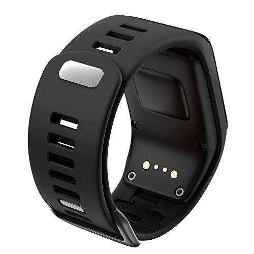 ANBEST Compatible con la Pulsera Tomtom Runner 3, Banda de TPU de protección Ambiental para Tomtom Spark 3, Runner 2, Golfer 2, Adventurer Smart Watches