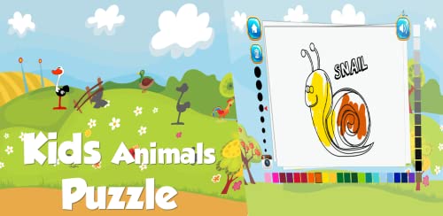 Animals Puzzle for Kids, juegos de entrenamiento cerebral gratis para pequeños aprendices