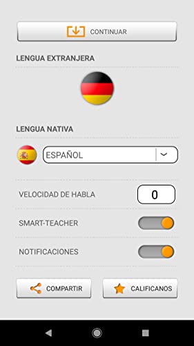 Aprender palabras en alemán con Smart-Teacher