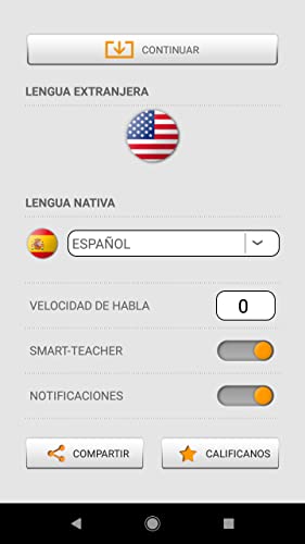 Aprender palabras en inglés americano con Smart-Teacher