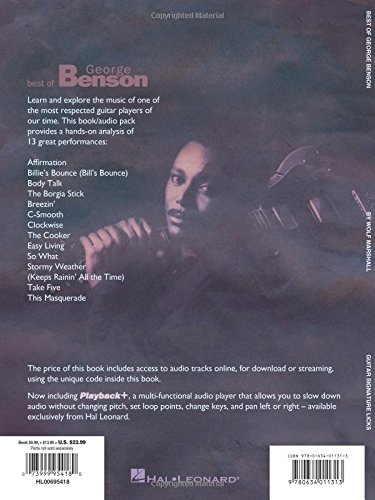 Best of George Benson: A Step-By-Step Breakdown of His Guitar Styles and Techniques (Signature Licks)