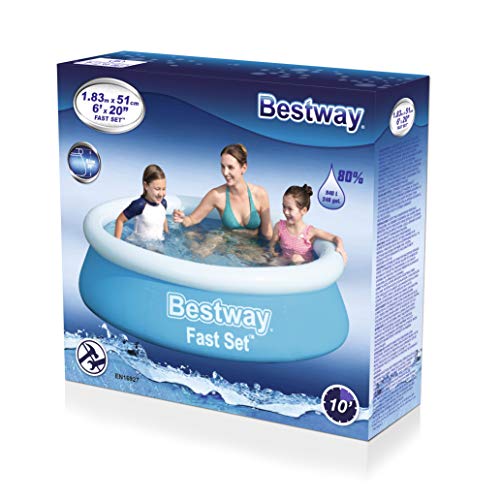 Bestway Piscina automontable 183x51, Azul