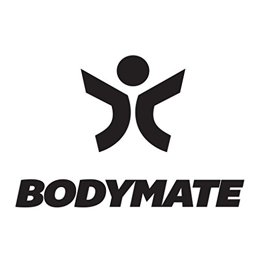 BODYMATE Pelota de Ejercicio para Fitnes | con bombín y Libro electrónico | Sistema Antideslizante