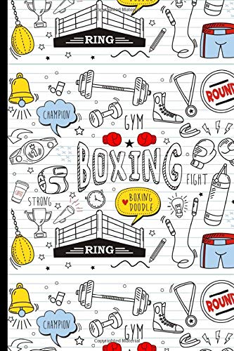 Boxing: 120 lined pages (6" x 9") notebook