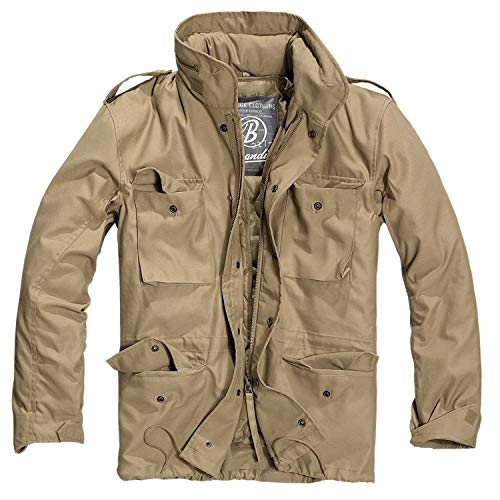 Brandit M65 Chaqueta, Hombre, Camel XXL