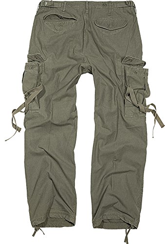 Brandit M65 Trouser Pantalón de Vestir, Olive, 4XL para Hombre