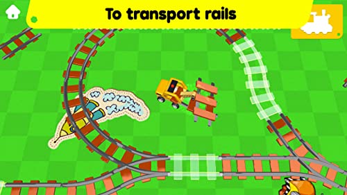 Build a Toy Railways - game for kid