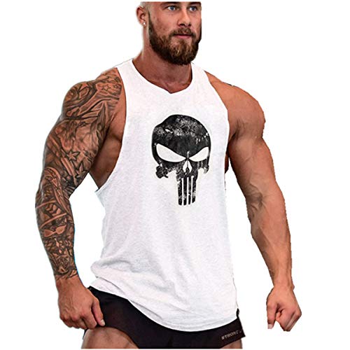 Cabeen Camisetas de Tirantes Entrenamiento Fitness Gimnasio Chaleco Músculo Fit para Hombre