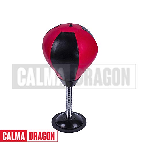 Calma Dragon Punching Ball Saco de Boxeo de Mesa Ideal para descargar tensiones.