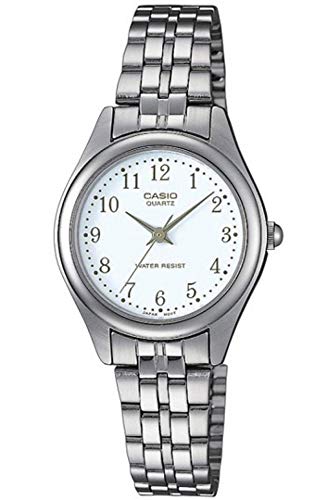 Casio Reloj Analógico para Mujer de Cuarzo con Correa en Acero Inoxidable LTP-1129PA-7BEF