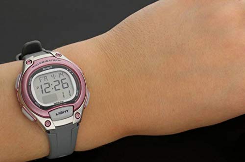 Casio Reloj Digital para Mujer de Cuarzo con Correa en Plástico LW-203-8AVEF