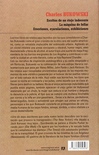 Charles Bukowski: Escritos de un viejo indecente, La máquina de follar, Erecciones, eyaculaciones, exhibiciones: 3 (Compendium)