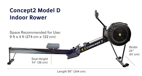 Concept2 Remo Indoor Modelo D Negro