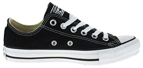 Converse - Zapatillas de lona/canvas para mujer, Negro (Black/White) 38 EU (CONV-M9166C)