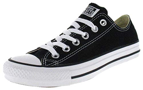 Converse - Zapatillas de lona/canvas para mujer, Negro (Black/White) 38 EU (CONV-M9166C)