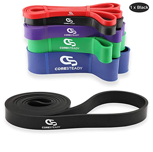 Coresteady Banda de Resistencia Banda para dominadas | Banda de Entrenamiento para Crossfit - Powerlifting - Yoga – Ejercicios de Estiramientos (Una Unidad por Venta) para Hombres y Mujeres