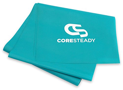 Coresteady Bandas de Resistencia Terapéuticas Bandas de Fitness Pilates, Yoga, Entrenamiento de Fuerza | Fisioterapia y rehabilitación |para Hombres y Mujeres |Guía incluida