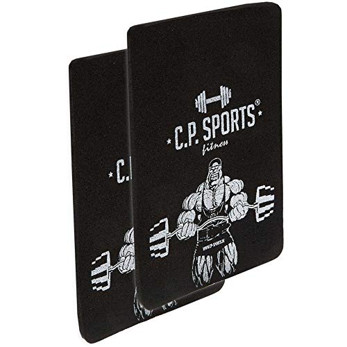 C.P. Sports - Mancuerna hexagonal con goma, 1 unidad de 80 kg, incluye almohadilla de agarre, mango ergonómico de cromo, antideslizante, color plateado / negro, tamaño 1,5 KG - Stk.