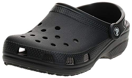 Crocs Classic Clog, Zuecos Unisex Adulto, Negro (Black 001), 42/43 EU