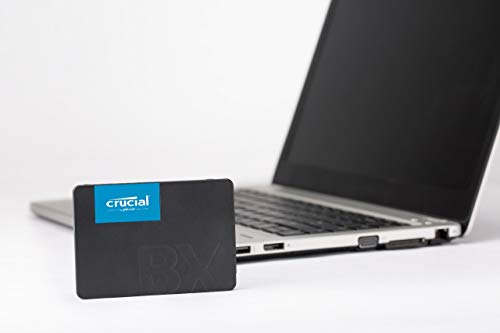 Crucial BX500 1 TB CT1000BX500SSD1 Unidad interna de estado sólido, hasta 540 MB/s (3D NAND, SATA, 2.5 Pulgadas)