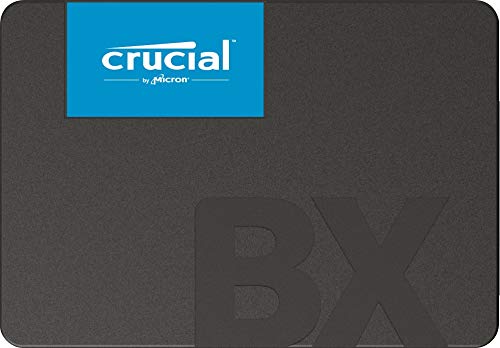 Crucial BX500 480 GB CT480BX500SSD1 Unidad interna de estado sólido, hasta 540 MB/s (3D NAND, SATA, 2.5 Pulgadas)