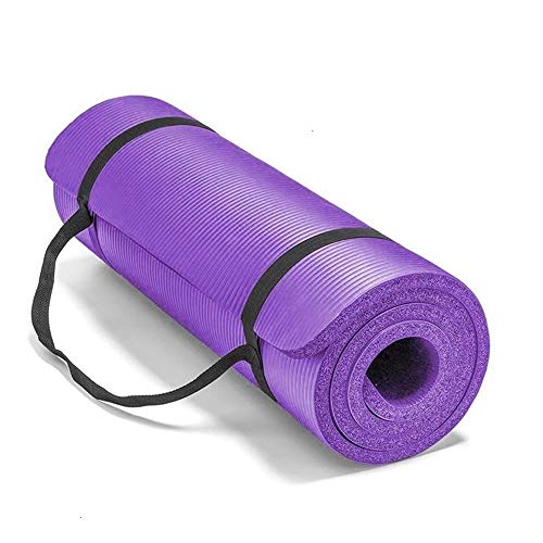 CXZC Colchoneta de Yoga, colchoneta Antideslizante, colchoneta de Entrenamiento Extra Gruesa para Yoga, colchoneta de Pilates de Alta Densidad con Correa de Transporte, 183 x 61 x 2 cm