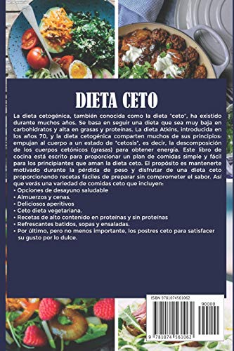 DIETA CETOGÉNICA PARA PRINCIPIANTES: 50 Recetas Fáciles y Rápidas para Adelgazar, Quemar Grasa y Mejorar tu Salud