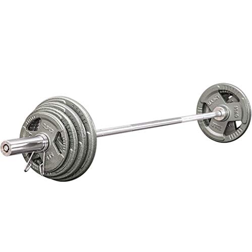 Discos de Pesas Discos Olímpicos Hierro fundido Tri-Grip Olímpico placa de peso Placa Placas de 2 pulgadas Orificio central con barra de peso for Gimnasio en casa Discos de Pesas para Musculación