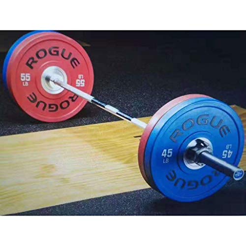 Discos de Pesas Discos Olímpicos Las placas pegatina Olímpico Plate ponderado placas Varillas solo peso for la barra o mancuernas for gimnasio en casa culturismo pesas Crossfit 10 libras / 25 libras /