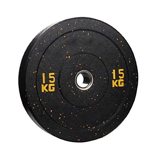 Discos de Pesas Discos Olímpicos Moldeada única Olímpico de hierro de 2 pulgadas Placa del Mango for la Barra, Barra for pesas Plate Home Fitness mancuernas de peso, levantamiento de pesas pegatina de