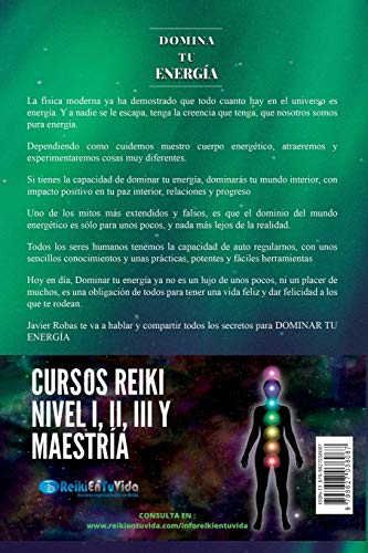 DOMINA TU ENERGIA: Sube tu vibración y aumenta tu energía positiva