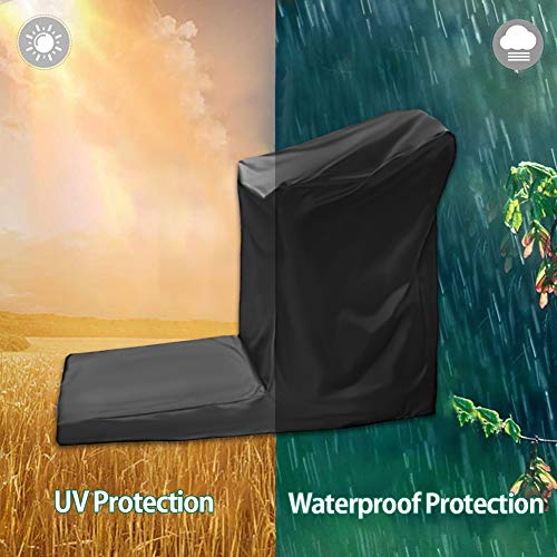 DTLEO 190T Cubierta de la Cinta de Correr,Funda Protectora para Cinta de Correr Impermeable a Prueba de Polvo Máquina de Correr con Cremallera para Interiores/Exteriores,S