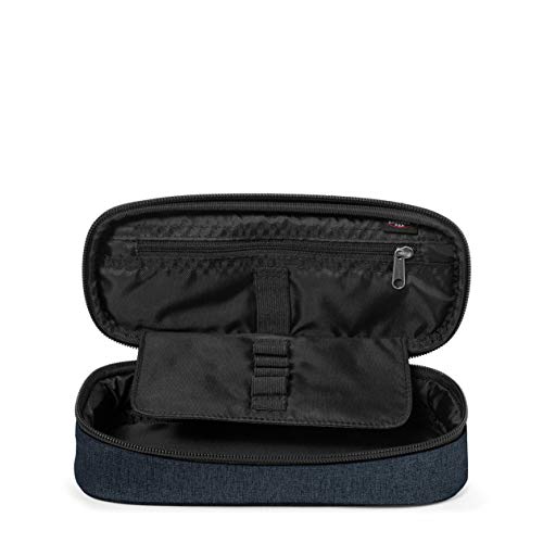 Eastpak Oval Single Estuche, 22 cm, Azul (Triple Denim)