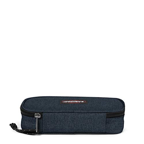 Eastpak Oval Single Estuche, 22 cm, Azul (Triple Denim)