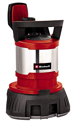 Einhell GE-DP 7330 LL ECO - Bomba de aguas sucias (730W, capacidad de 16500 l/h, profundidad max. de inversión 7m, conexión de manguera 47.8mm, cuerpos extraños hasta 10 mm, interruptor de flotación)