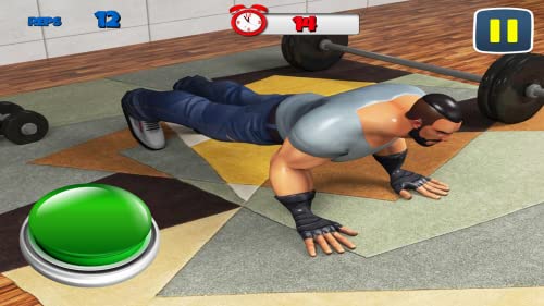 Ejercicios de gimnasia virtual: juegos de culturismo para niños.