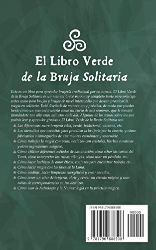 El Libro Verde De La Bruja Solitaria: Brujería tradicional, hechizos de magia y ejercicios para crear tu libro de las sombras