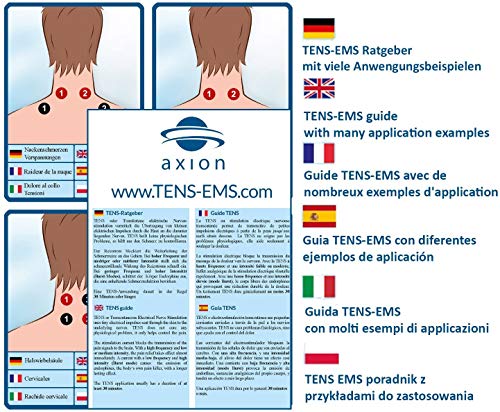 Electroestimulador muscular TENS & EMS STIM-PRO X9+ - 4 canales - axion