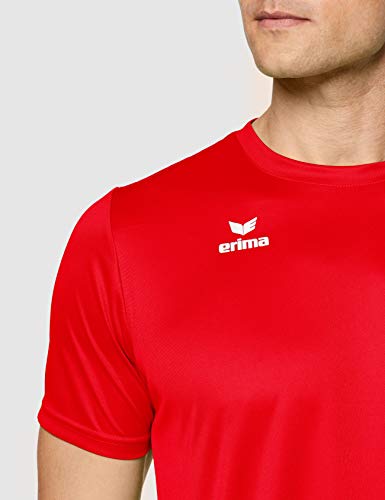 Erima 208652, Camiseta Para Hombre, Rojo, XXXL