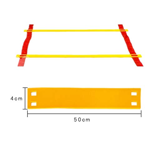 Escalera for agilidad de entrenamiento de la agilidad velocidad Escalera, el entrenamiento con ejercicios de velocidad Escaleras Fútbol Fútbol Boxeo Juego de piernas Deportes velocidad Entrenamiento d